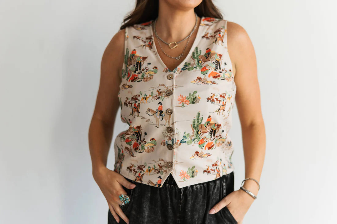 Cowboy Campfire Vest